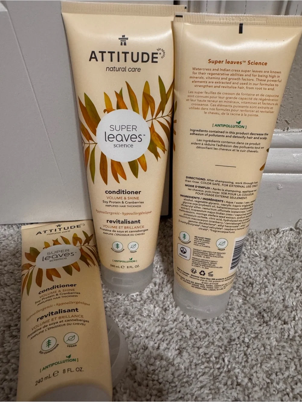 Super Leaves Conditioner in Cream - Gentle Kids Hair Care